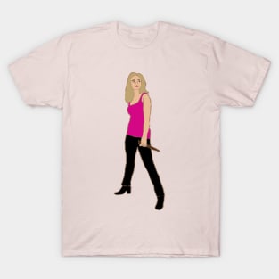 Buffy Pink Tanktop T-Shirt